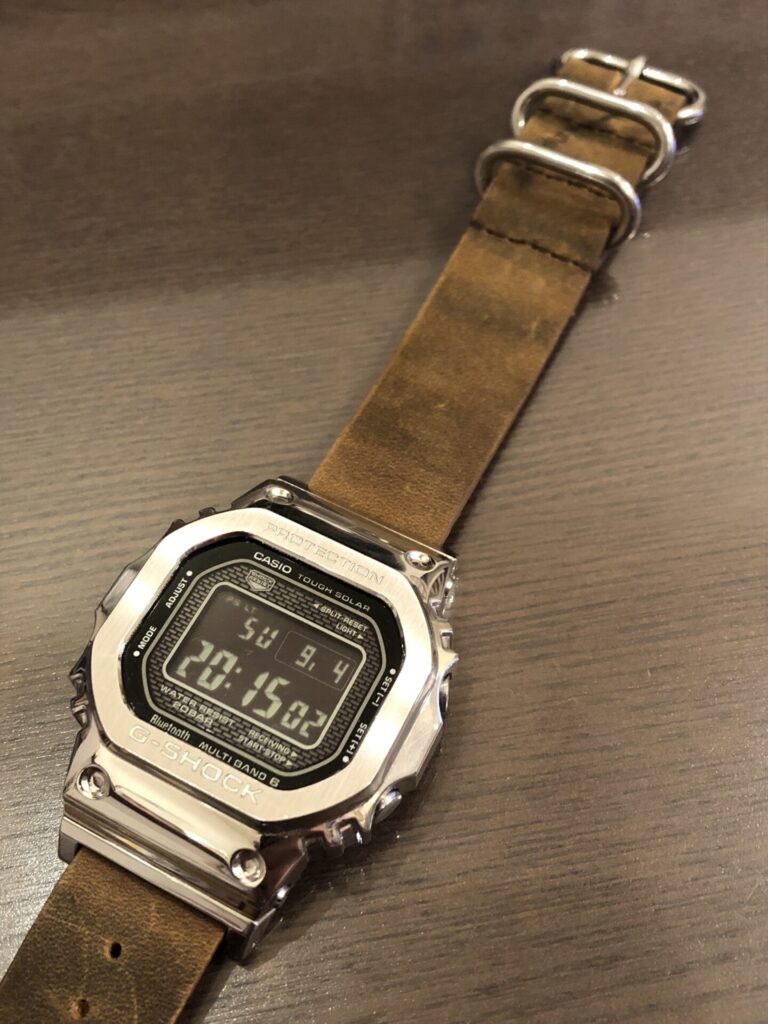 GMW-B5000-1JF G-SHOCK メタル ラバーベルト - 時計