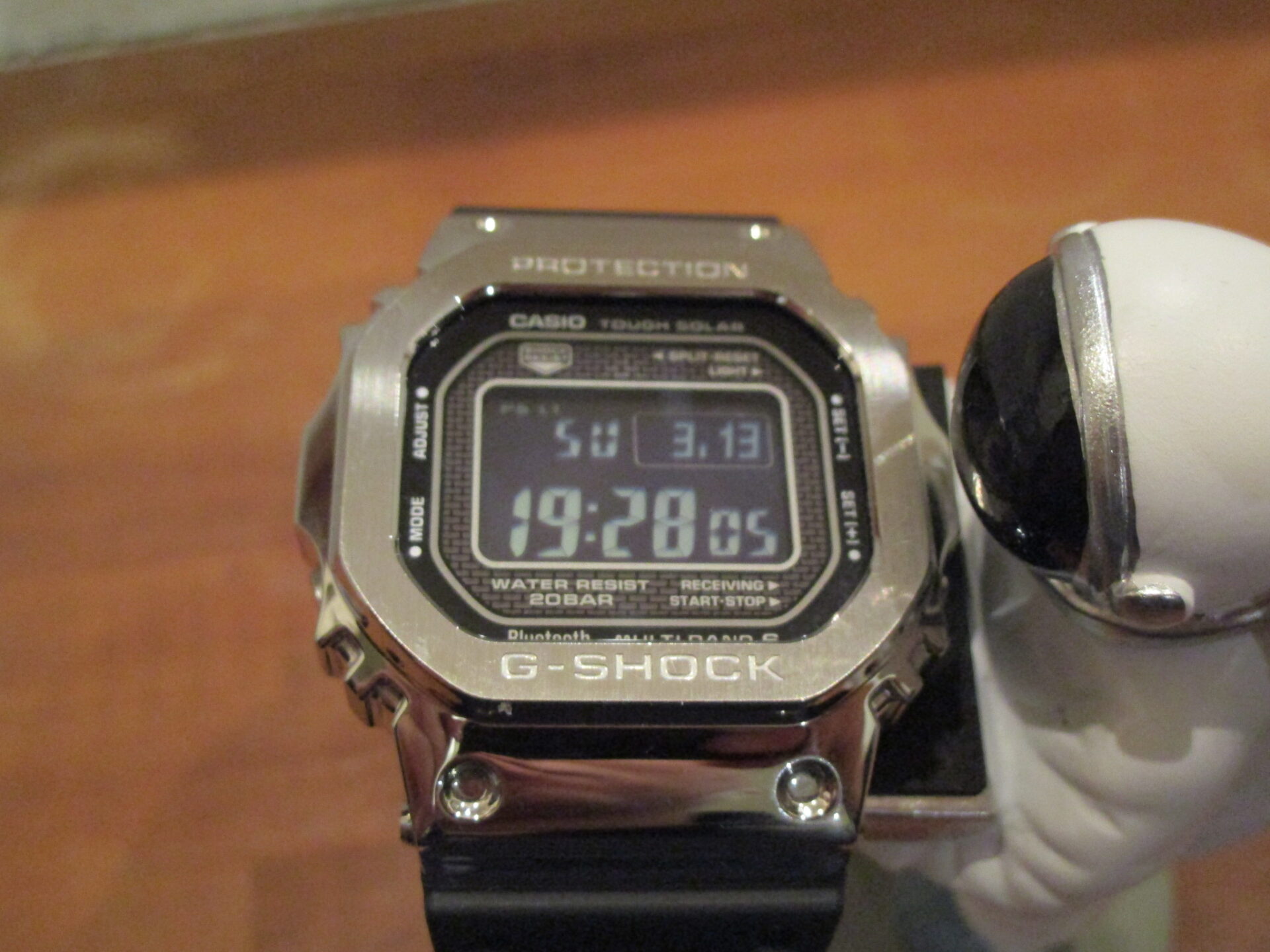 CASIO G-SHOCK GMW-B5000-1JF メタルバンド交換済み - 腕時計(デジタル)