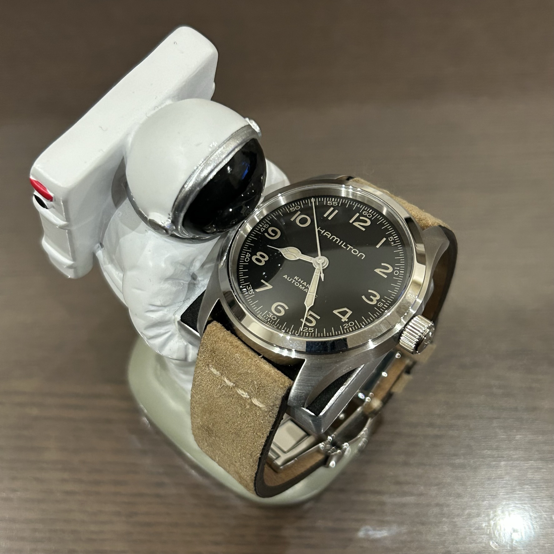 ハミルトン マーフ Hamilton MURPH 38MM 美品 メタルブレス - 腕時計 